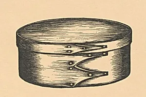 Shaker Oval Box