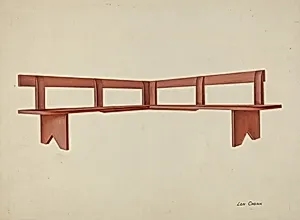 Shaker Porch Bench