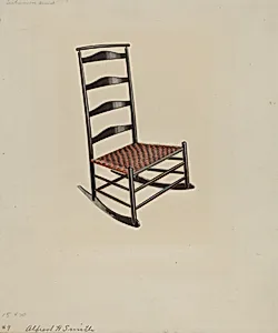 Shaker Rocking Chair by Alfred H. Smith