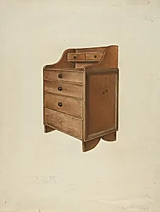 Shaker Sewing Desk