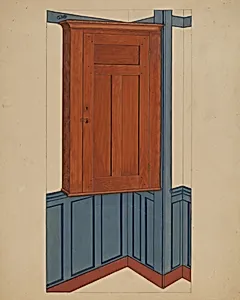Shaker Small Corner Cupboard