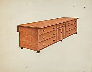 Shaker Tailor's Work Bench