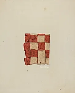 Shaker Textile Sample by Harold Weisenborn