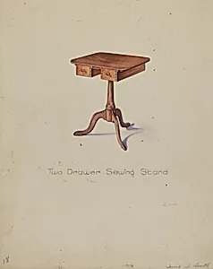 Shaker Tripod Sewing Stand