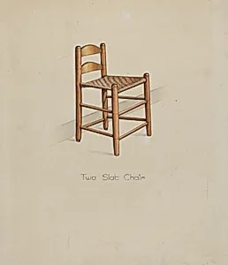 Shaker Two Slat Chair