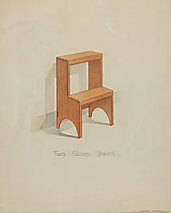 Shaker Two-step Bench