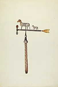 Sheep Weather Vane