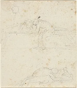 Sheet of Studies by John Flaxman