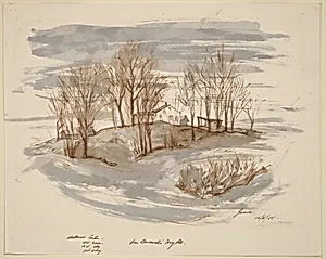 Shelburne Center from Bordwell's Ferry Road