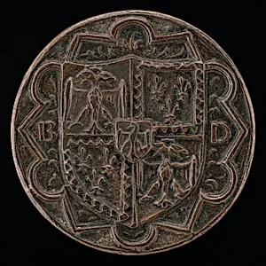 Shield of Este on Floriated Ground [reverse]