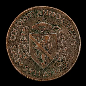Shield with the Arms of Barbo [reverse]