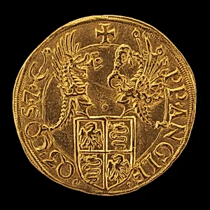 Shield with Two Crests [reverse]