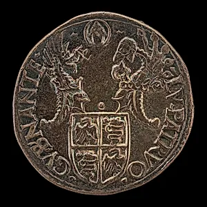 Shield with Two Crests [reverse]