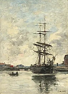 Ship on the Touques