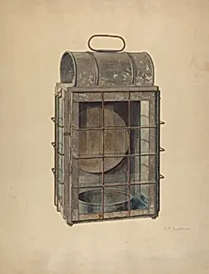 Ship's Lantern by Arthur Ringold