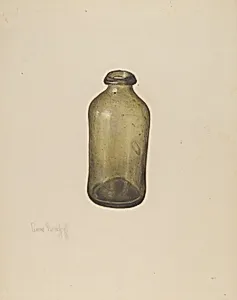 Shoe Blacking Bottle