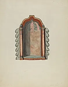 Shrine for statuette