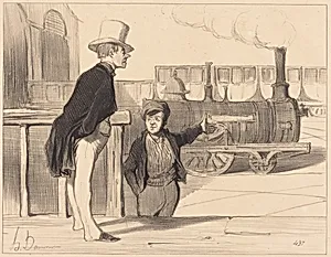Si ma machine est bonne? je crois bien... by Honoré Daumier
