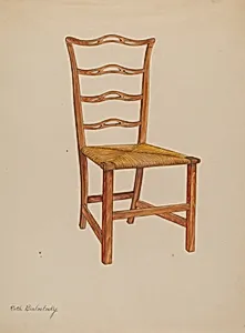 Side Chair (one of a pair)