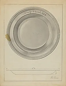 Silver Baptismal Basin