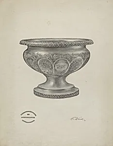 Silver Christening Bowl