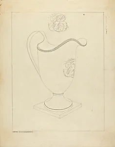 Silver Cream Pitcher