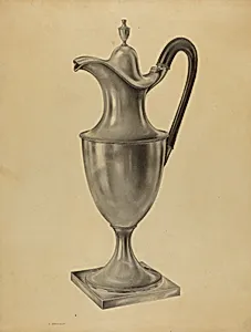 Silver Hot Water Pot