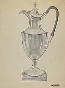 Silver Hot Water Pot