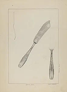 Silver Knife (Rogers Silverware)
