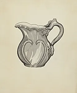 Silver Plated Water Pitcher