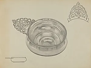 Silver Porringer