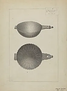 Silver Punch Strainer
