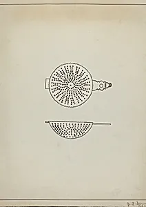 Silver Punch Strainer