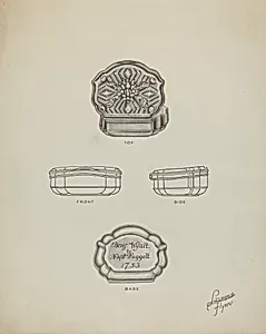 Silver Snuff Box