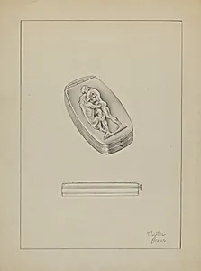 Silver Snuff Box
