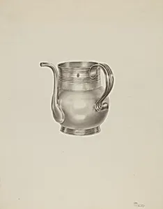Silver Spout Cup