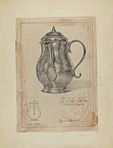 Silver Spout Cup