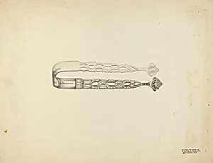 Silver Sugar Tongs