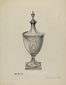 Silver Sugar Urn