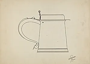 Silver Tankard by Lawrence Flynn