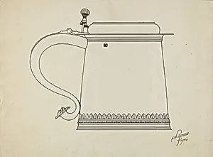 Silver Tankard by Lawrence Flynn