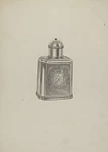 Silver Tea Caddy