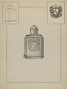 Silver Tea Caddy