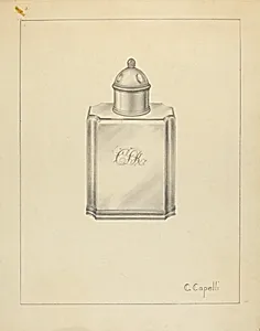Silver Tea Caddy