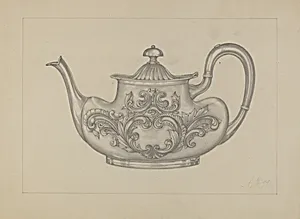 Silver Teapot