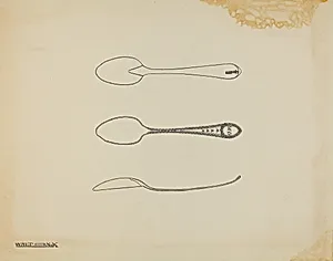 Silver Teaspoon by Kalamian Walton