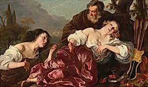 Silvio with the Wounded Dorinda by Louis Vallée