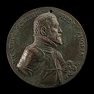 Sir Richard Shelley, c. 1513-c. 1589, Prior of England in Malta and Turcopolier [obverse]
