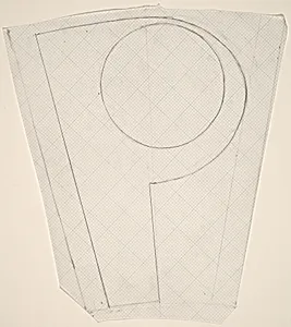 Sketch for "Building - Blocks for a Doorway" (P)