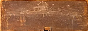 Sketch for Ohio State Capitol Design by Thomas Cole